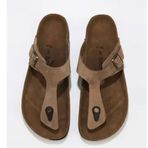 Bueno Shoes 05MT101 Kum Nubuk Deri Erkek Parmak Arası Terlik