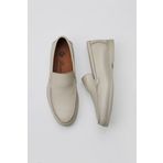 Bueno Shoes 05WS102 Bej Flotter Deri Kadın Loafer