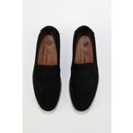 Bueno Shoes 05WS102 Siyah Süet Kadın Loafer