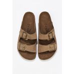 Bueno Shoes 05wt100 Kum Nubuk Deri Kadın Düz Terlik