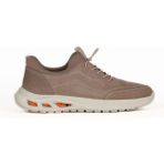 Bueno Shoes 07MA28212522 Gri Dante Deri Erkek Günlük Ayakkabı