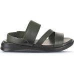 Bueno Shoes 25MS2236 Haki Deri Erkek Sandalet