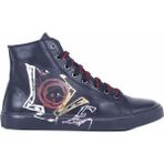 Bueno Shoes B53C01 Siyah Kadın Baskılı Spor Bot