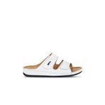 Bueno Shoes Beyaz Deri Erkek Düz Terlik 25mt2365