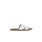 Bueno Shoes Beyaz Deri Kadın Düz Terlik 01wa5705