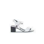 Bueno Shoes Beyaz Deri Kadın Topuklu Ayakkabı 01wa2805