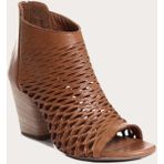 Bueno Shoes Deri Kahverengi Kadın Topuklu Sandalet