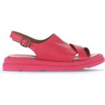 Bueno Shoes Fuşya Deri Kadın Düz Sandalet 01WA2605 01WA2605