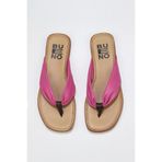 Bueno Shoes Fuşya Deri Kadın Parmak Arası Sandalet 01wu3400