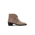 Bueno Shoes Gri Süet Kadın Topuklu Bot 01wf1000