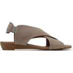 Bueno Shoes Gümüş Deri Kadın Sandalet 01WL2408 01WL2408