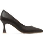 Bueno Shoes Kahverengi Deri Kadın Topuklu Ayakkabı 01wa1401 01WA1401