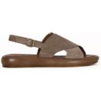 Bueno Shoes Kum Alf Süet Kadın Düz Sandalet 01WE3103 01WE3103