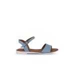 Bueno Shoes Mavi Açık Deri Kadın Sandalet 01wn5003