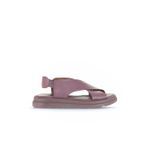 Bueno Shoes Mor Deri Kadın Düz Sandalet 01wa2603