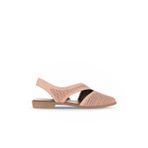 Bueno Shoes Pudra Deri Kadın Düz Sandalet 01wa9202