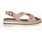 Bueno Shoes Pudra Deri Kadın Düz Sandalet 01WU0403 01WU0403