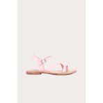 Bueno Shoes Pudra Deri Kadın Düz Sandalet
