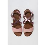Bueno Shoes Pudra Deri Kadın Topuklu Sandalet 01WS6108
