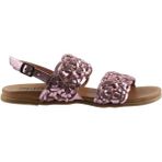 Bueno Shoes Pudra Parlak Deri Kadın Düz Sandalet