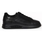 Bueno Shoes Siyah Atlas Kroko Deri Erkek Spor Ayakkabı 07ma24576015 07MA24576015