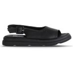 Bueno Shoes Siyah Deri Kadın Düz Sandalet 01WY9404 01WY9404