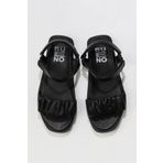 Bueno Shoes Siyah Deri Kadın Sandalet 01wu3317 01WU3317