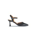 Bueno Shoes Siyah Deri Kadın Topuklu Ayakkabı 01wa1403 01WA1403