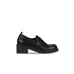 Bueno Shoes Siyah Deri Kadın Topuklu Ayakkabı 01WZ4404