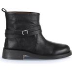 Bueno Shoes Siyah Deri Kadın Topuklu Bot 01WD3901 01WD3901