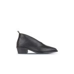 Bueno Shoes Siyah Deri Kadın Topuklu Bot 01wd4004