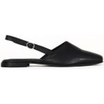 Bueno Shoes Siyah Deri Kadın Topuklu Sandalet 01WE1100 01WE1100