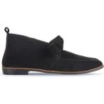 Bueno Shoes Siyah Nubuk Kadın Düz Bot 01WD3502 01WD3502