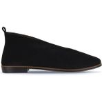 Bueno Shoes Siyah Nubuk Kadın Düz Bot 01WD3504 01WD3504