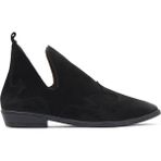 Bueno Shoes Siyah Nubuk Kadın Düz Bot 01WD3605 01WD3605