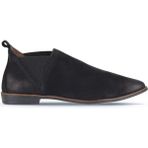 Bueno Shoes Siyah Nubuk Kadın Düz Bot 01WD3705 01WD3705