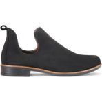 Bueno Shoes Siyah Nubuk Kadın Düz Bot 01WD3807 01WD3807