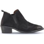 Bueno Shoes Siyah Nubuk Kadın Topuklu Bot 01WD4000 01WD4000