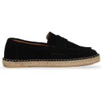 Bueno Shoes Siyah Süet Erkek Espadril Ayakkabı 14MAFR110 14MAFR110