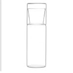 Buenos Borosilikat Cam Sürahi - Bardakli Başucu Sürahisi 900 Ml.