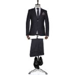 Buenza Ekose Julien Slim Fit Kahverengi Erkek Takım Elbise - 50 - 6 Drop