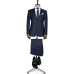 Buenza Mali Slim fit Lacivert Erkek Takım Elbise - 48 - 6 Drop