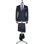 Buenza Slim fit Lacivert Erkek Takım Elbise - 48 - 6 Drop