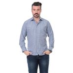 Buenza SY 3160 Gri Uzun Kol Erkek Gömlek