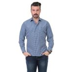 Buenza SY 3160 Lacivert Uzun Kol Erkek Gömlek