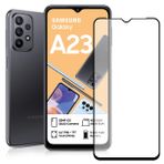 Bufalo 9D Temperli Samsung Galaxy A23 Siyah Camlı Ekran Koruyucu