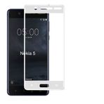 Bufalo Nokia 5 Kavisli 3D Cam Beyaz Ekran Koruyucu