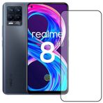Bufalo Realme 8 / 8 Pro Siyah 5D Temperli Cam Ekran Koruyucu
