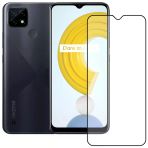 Bufalo Realme C21 Siyah 5D Temperli Cam Ekran Koruyucu