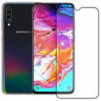 Bufalo Samsung Galaxy A70 Siyah Seramik Mat Nano 9D Tam Kaplama Ekran Koruyucu
